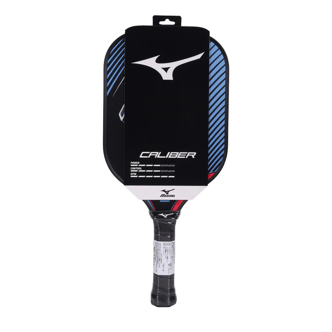 MIZUNO CALIBER 匹克球拍( 球拍 訓練「63GPB69022」-黑藍紅白,SX
