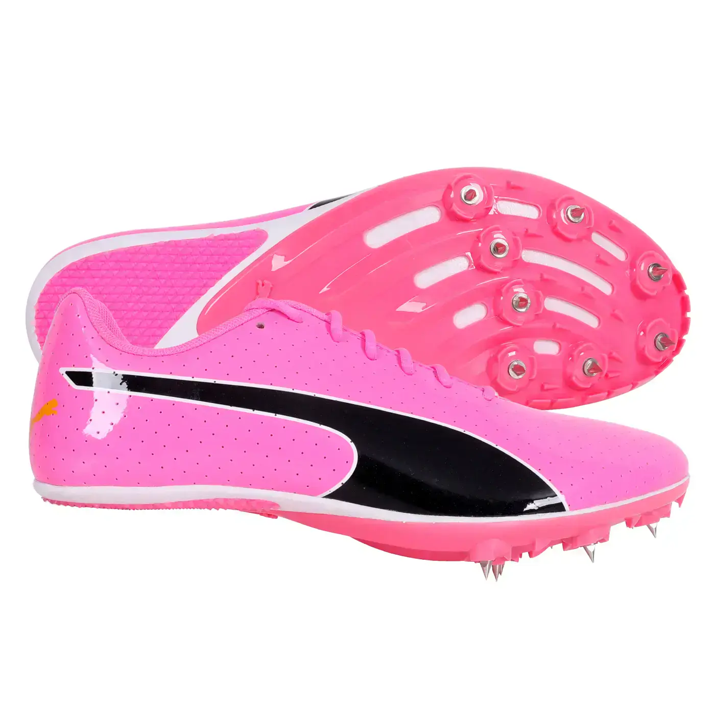 PUMA evoSPEED Sprint 14.5 男女田徑釘鞋(短距離)(「31187204」-螢光粉紅黑,27