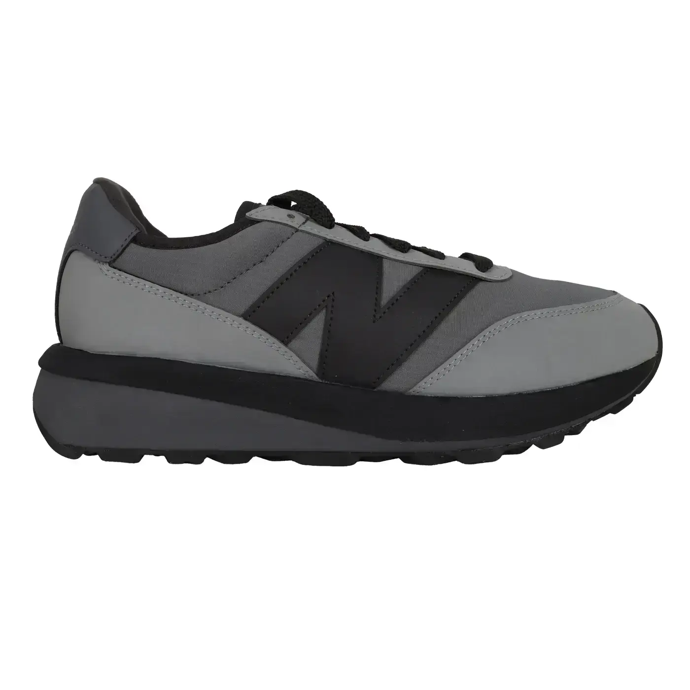 NEW BALANCE 男復古運動休閒鞋( 慢跑 370系列 NB「U370OA」-灰黑,26